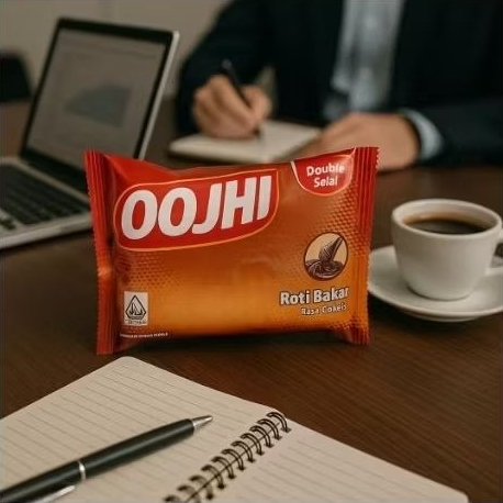 

ROTI OOJHI BAKAR DOUBLE COKLAT