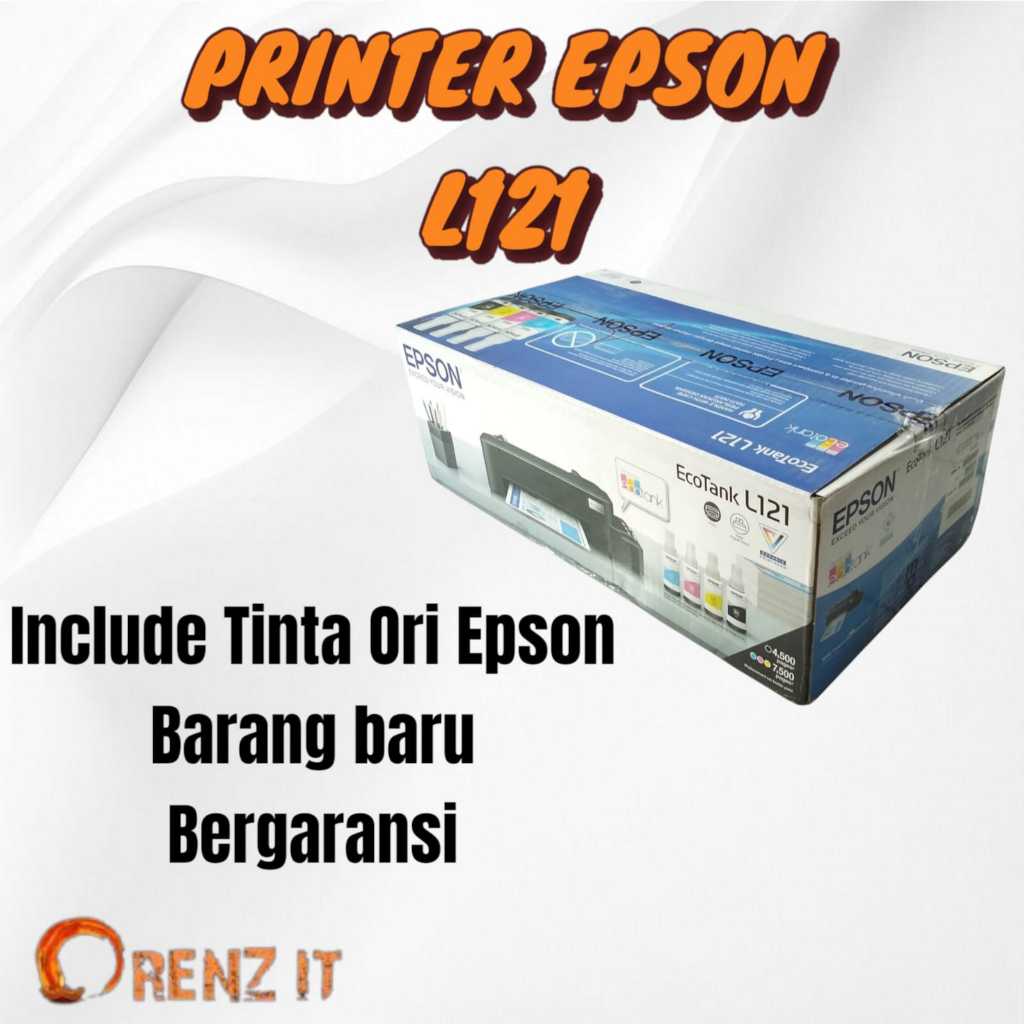 Epson L121 Printer Include Tinta Ori