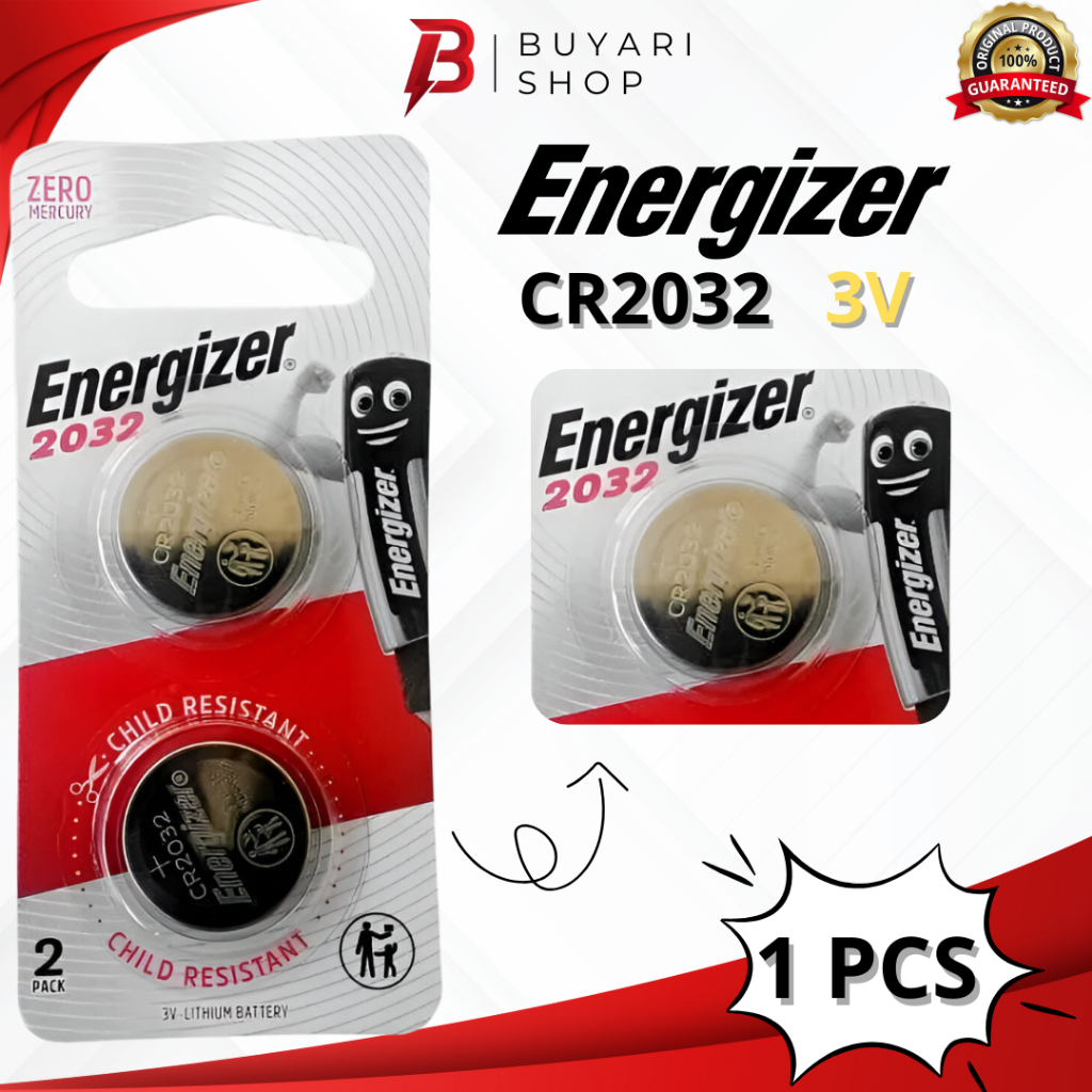 BEST SELLER Baterai Batre Batrai Batrei CMOS Energizer CR2032 Laptop PC Baterai Timbangan Digital ba