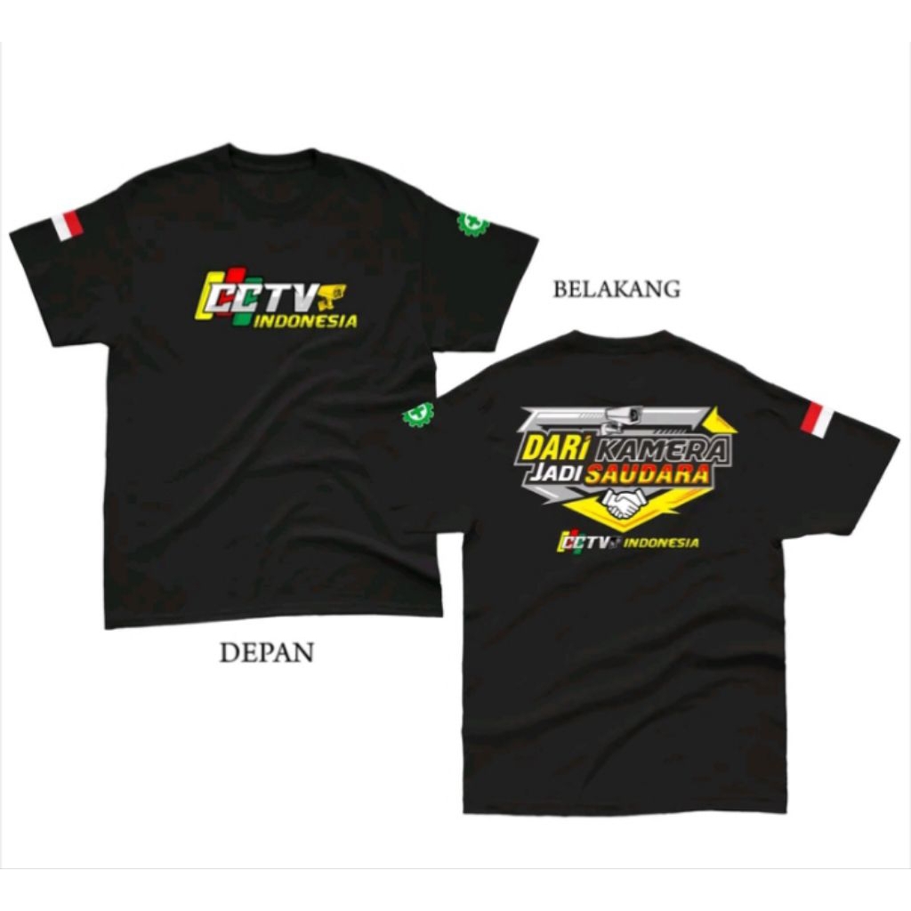 KAOS DISTRO CCTV INDO DR KAMERA JD SAUDARA VIRAL