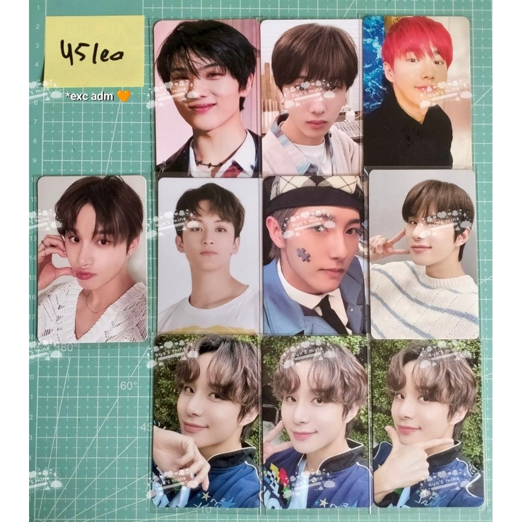 (BUY1GET1) PHOTOCARD OFFICAL NCT JISUNG MARK RENJUN JUNGWOO AR TIKET BEYOND LIVE NCT 127 BFE JAPAN A