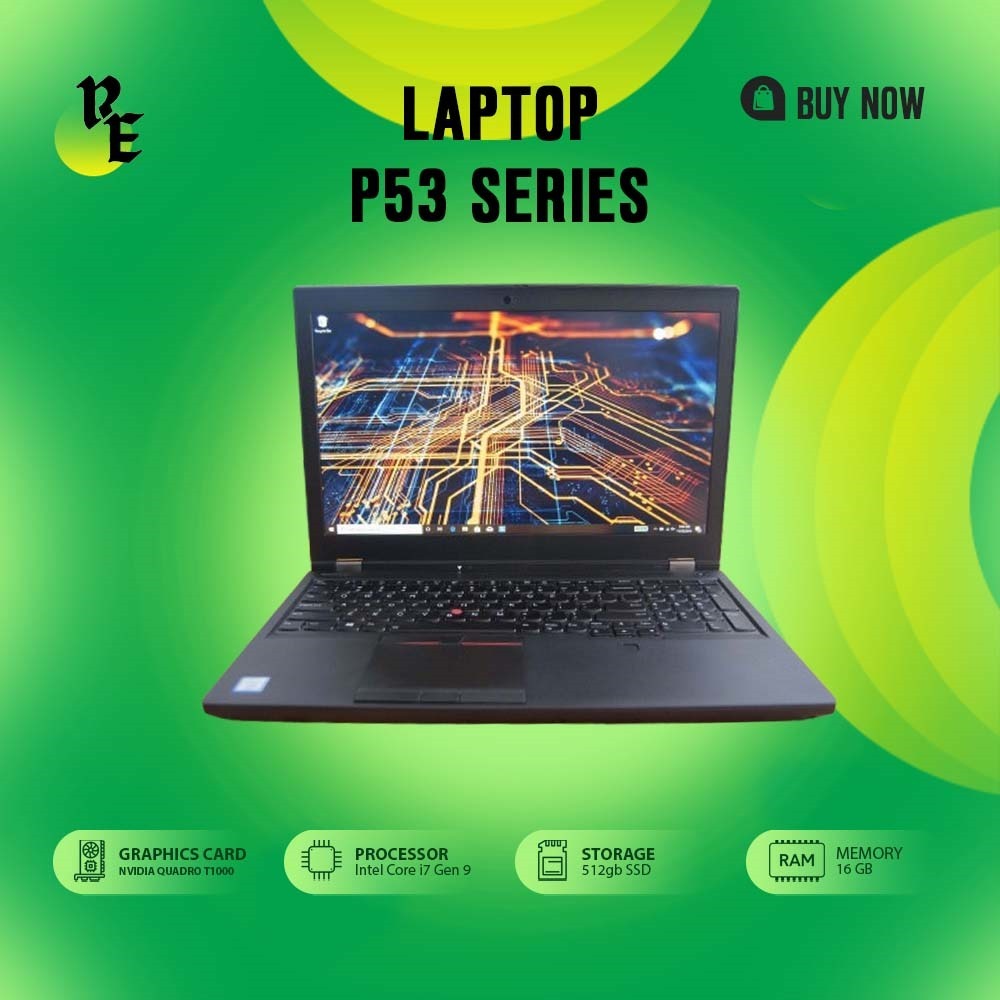 Laptop P53 Series Intel Core i7 Gen 9 Ram 16gb SSD 512gb