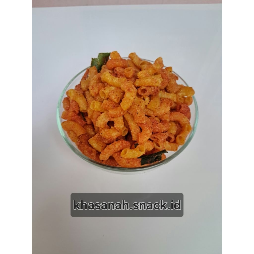 

MAKARONI BANTAT PEDAS DAUN JERUK 500 GRAM 1 KG GURIH RENYAH