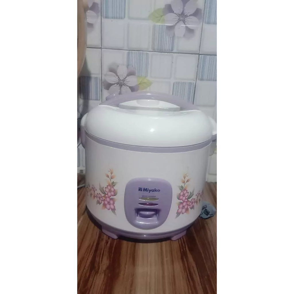 Miyako magic com rice cooker mcm-509 ts 1.8 ltr 1,8 liter 1,5 kg