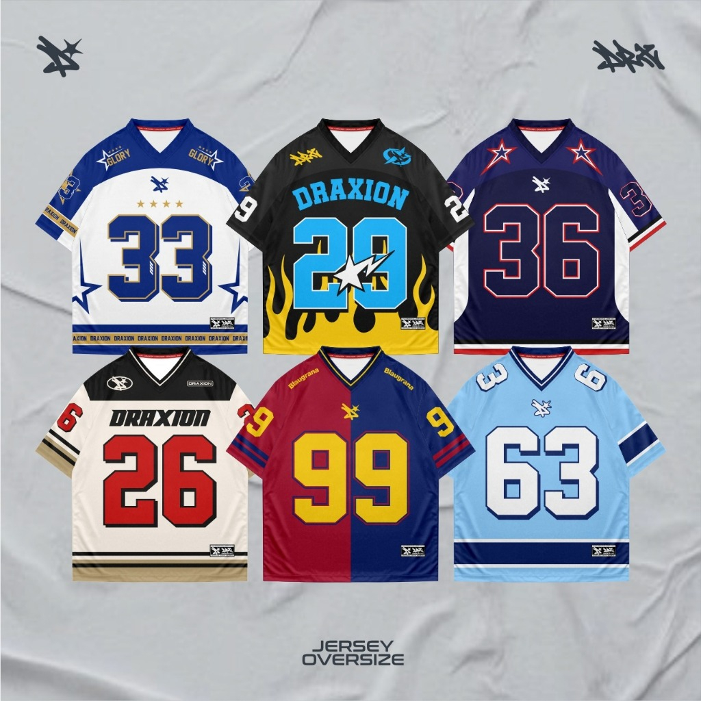 SPEEDWEAR Jersey Oversize / Jersey Series Number / Jersey Unisex / Jersey Draxion / Vintage
