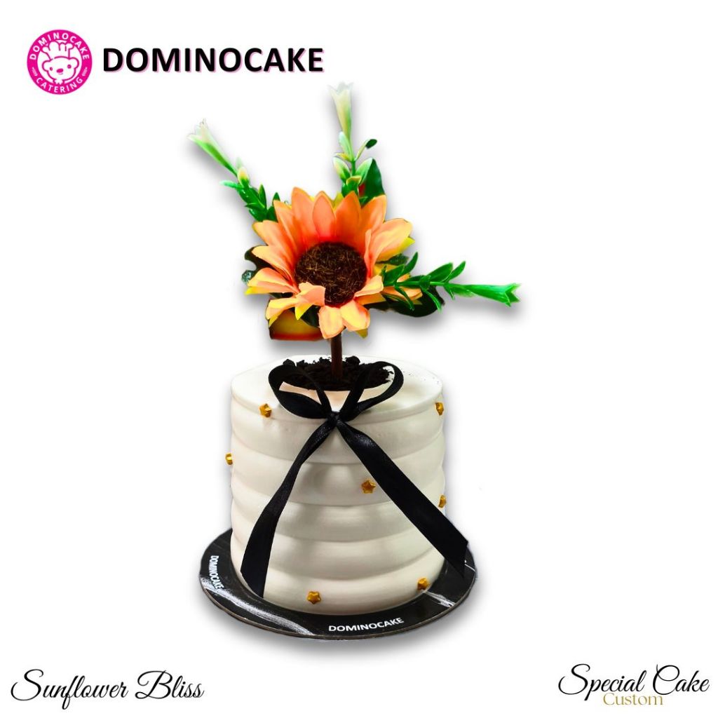 

Dominocake | Kue Ulang Tahun Sunflower Bliss | Custom Cake Special