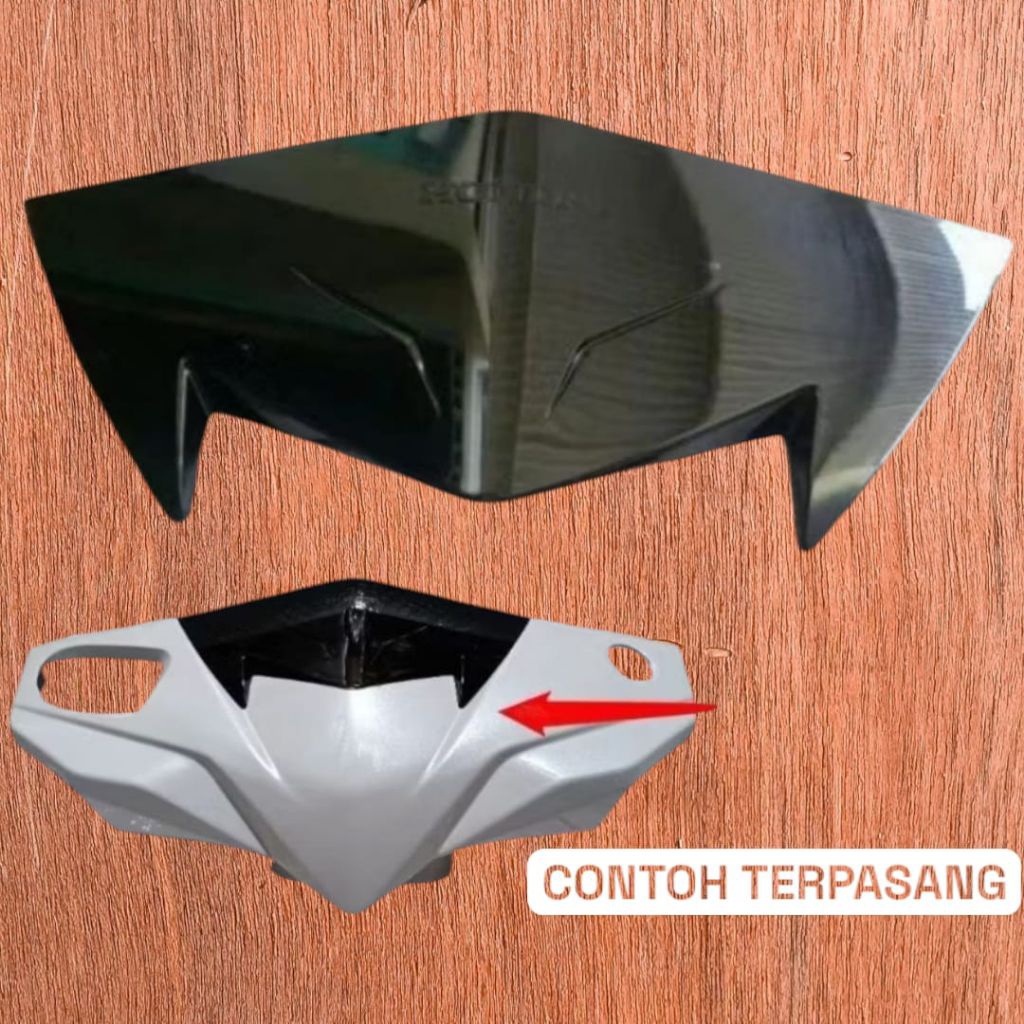 Aksesoris visor winshield beat fi lama tahun 2012 2013 2014 original k25a