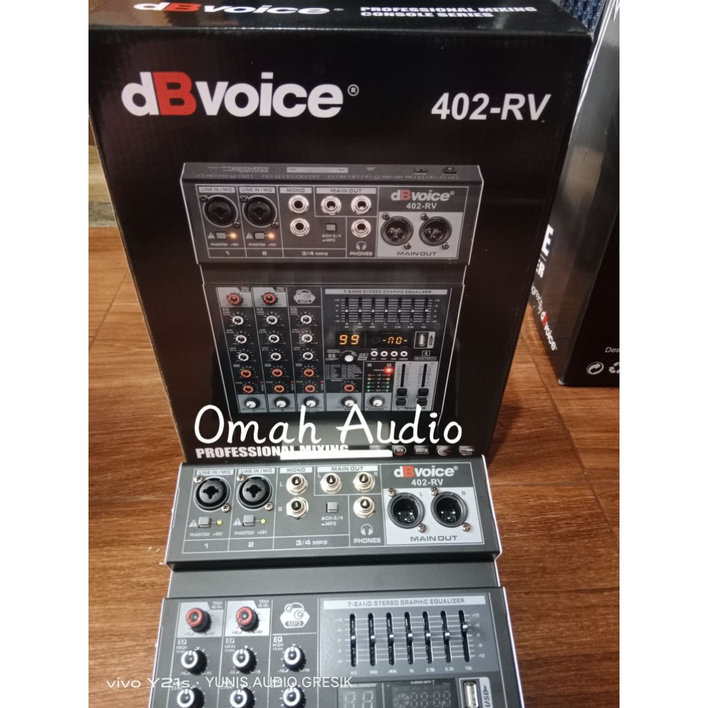 MIXER DB VOICE 402-RV ORIGINAL DB VOICE