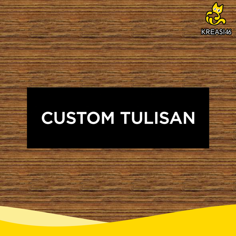 

PAPAN AKRILIK CUSTOM PELANGGAN KHUSUS