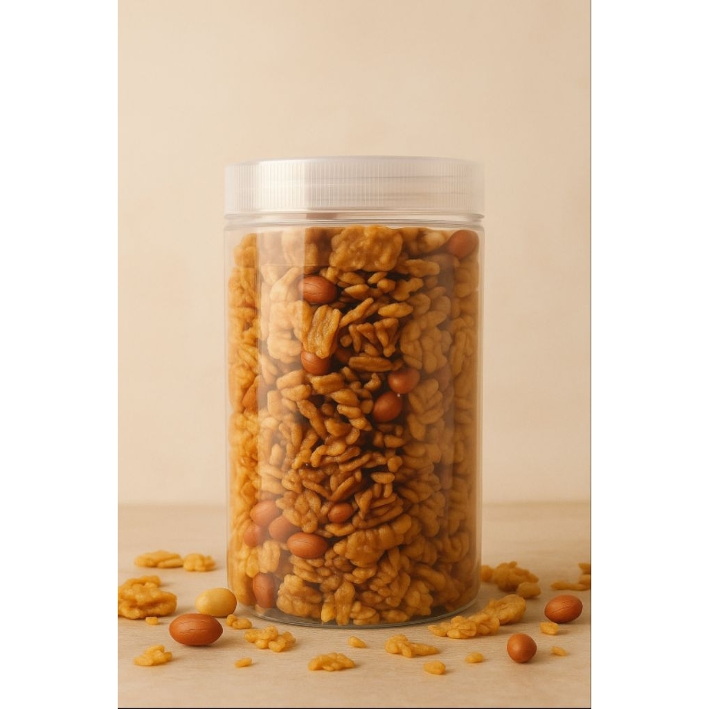 

Kering Tempe Krunchy kemasan 1000ml (berat -/+ 430g)