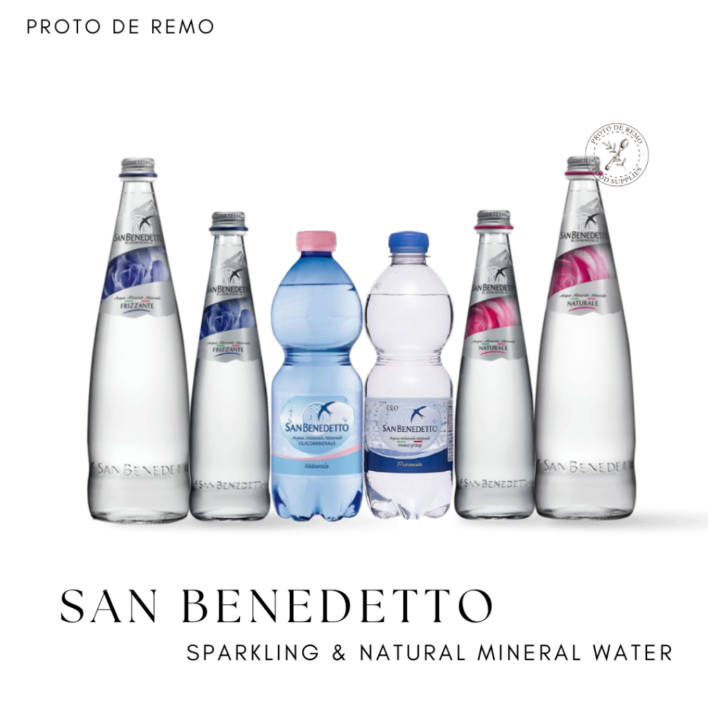 

San Benedetto Sparkling | Mineral Water Glass & Pet - 500ML & 1L