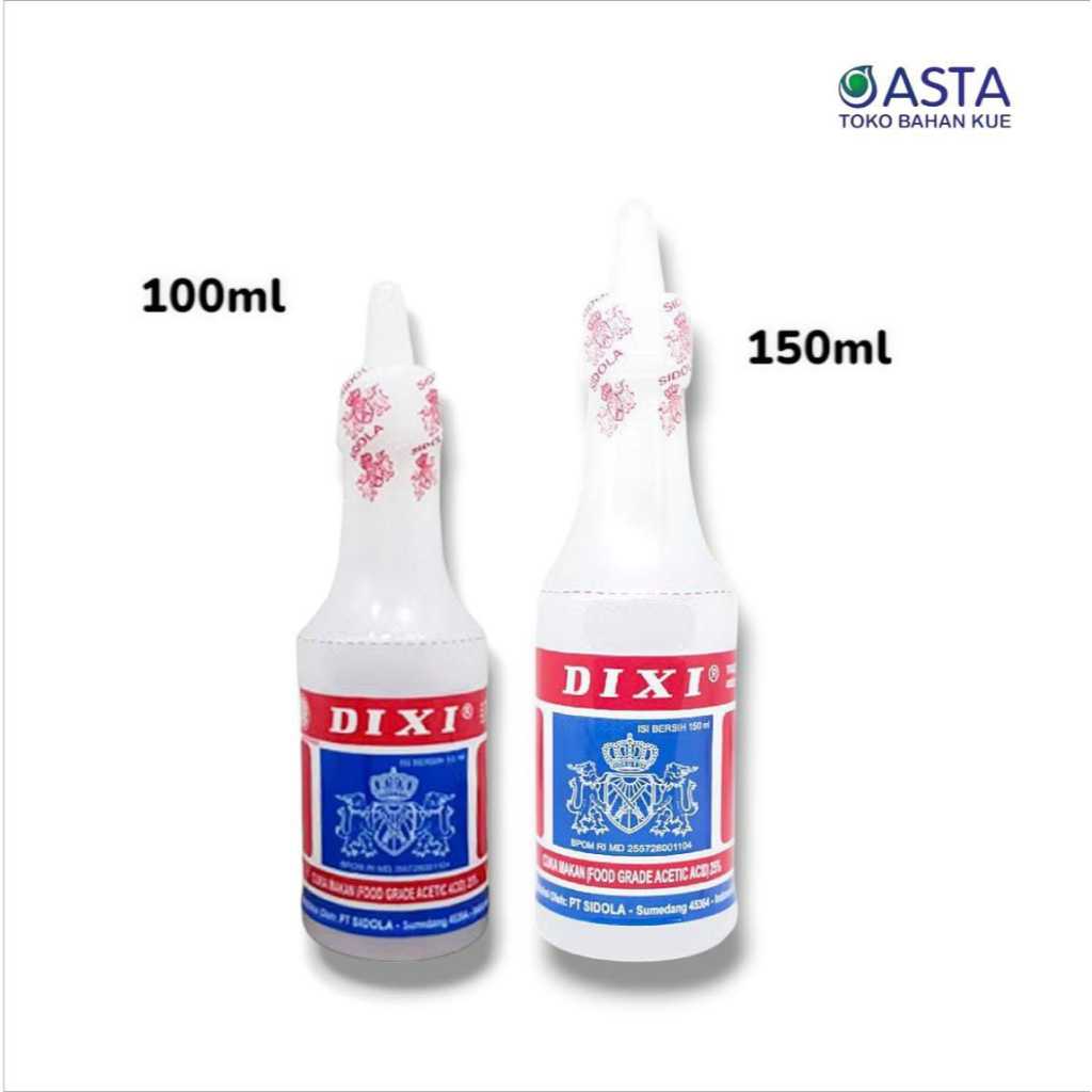 

Cuka Makan Dixi 100 ml & 150 ml