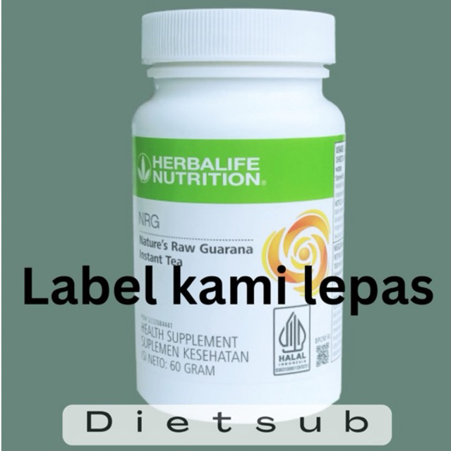 

[Lepas Label] NRG Tea HL HBL Herbal Energy Tea