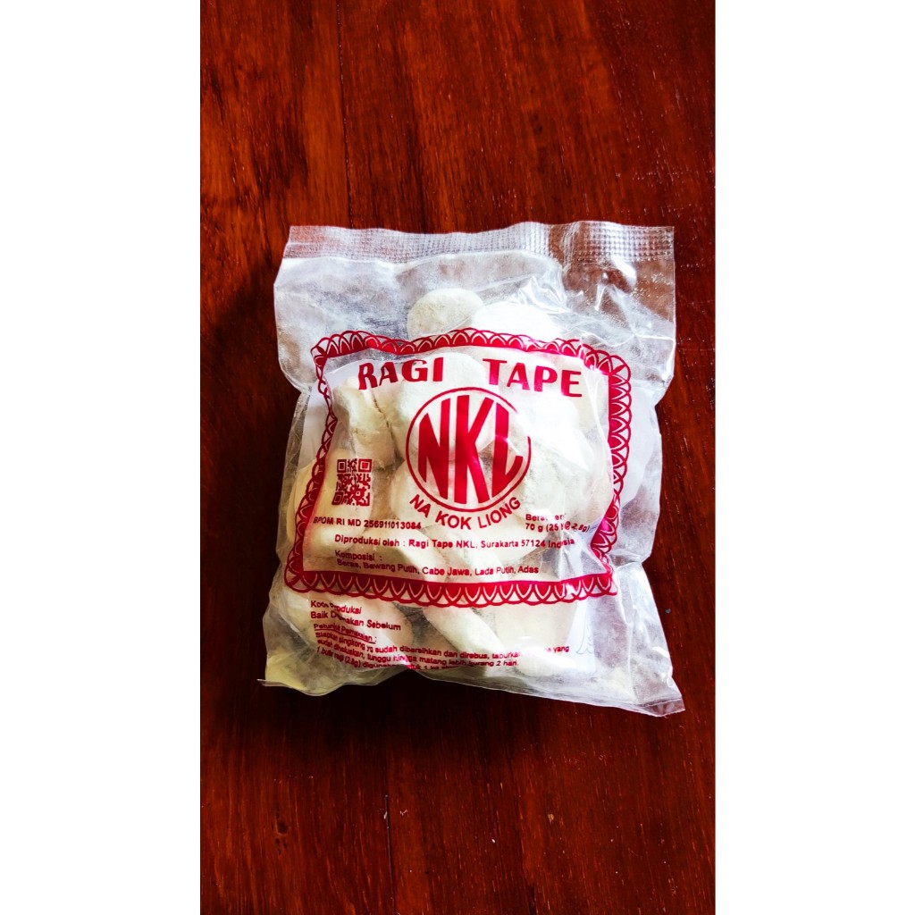 

(GROSIR / Beli Banyak Lebih Hemat) [13 Bungkus] Ragi Tape Cap NKL Na Kok Liong