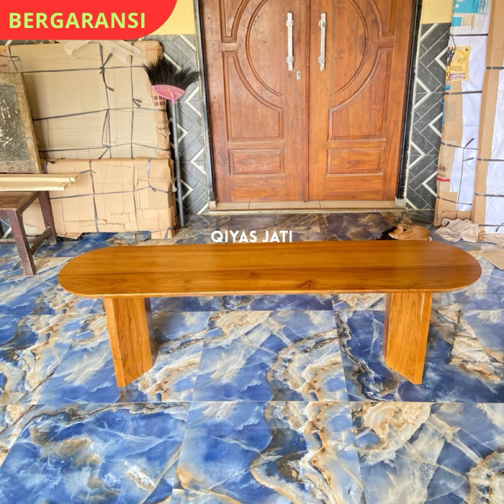 bench jati, bangku kursi makan panjang jati tua, bench minimalis jati tua