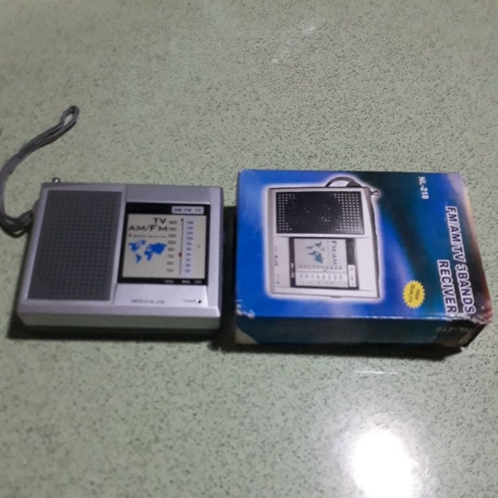 RADIO BARU MINI AM / FM BAIK NORMAL
