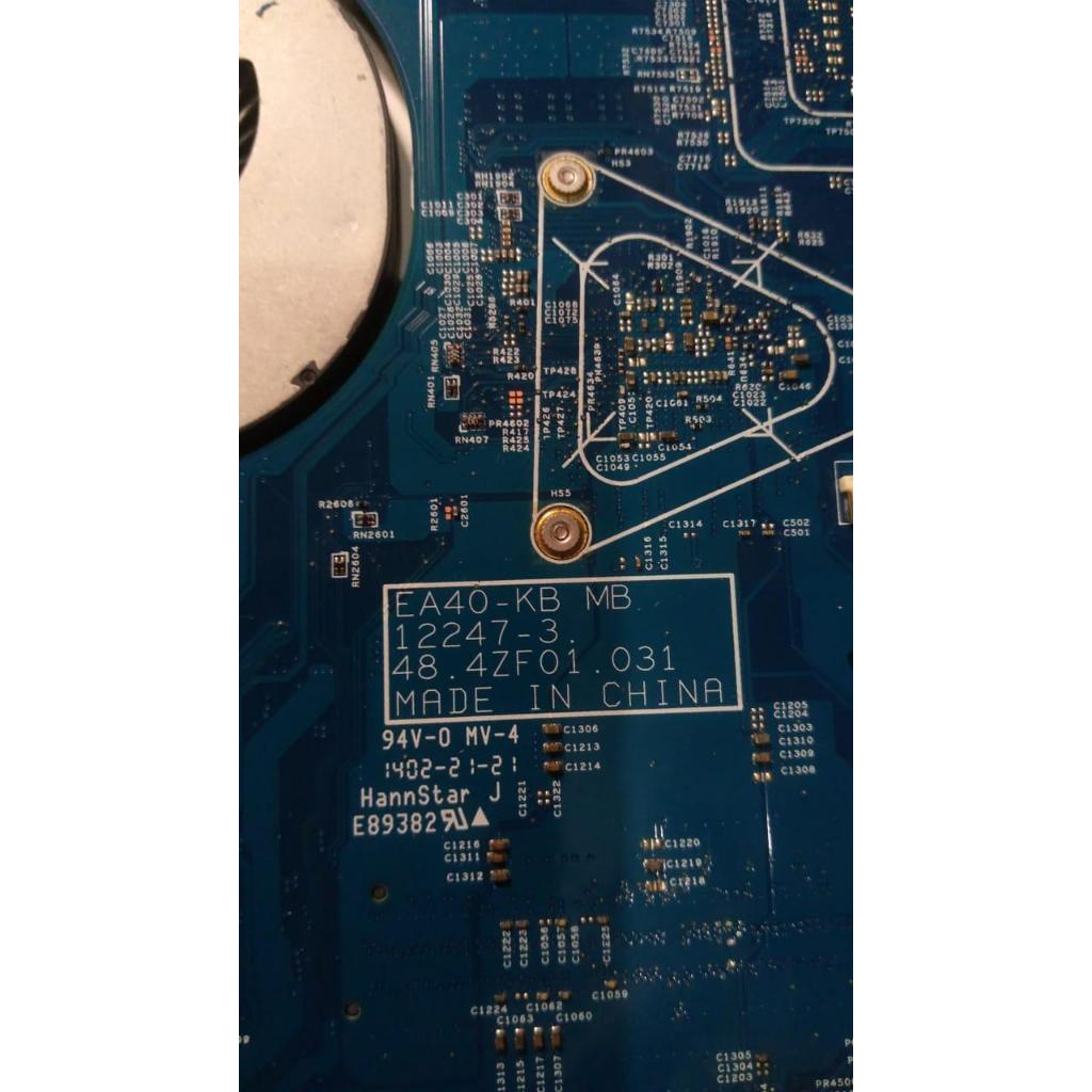 Motherboard rusak Acer Aspire E1-422 AMD KABINI EA40-KB 12247