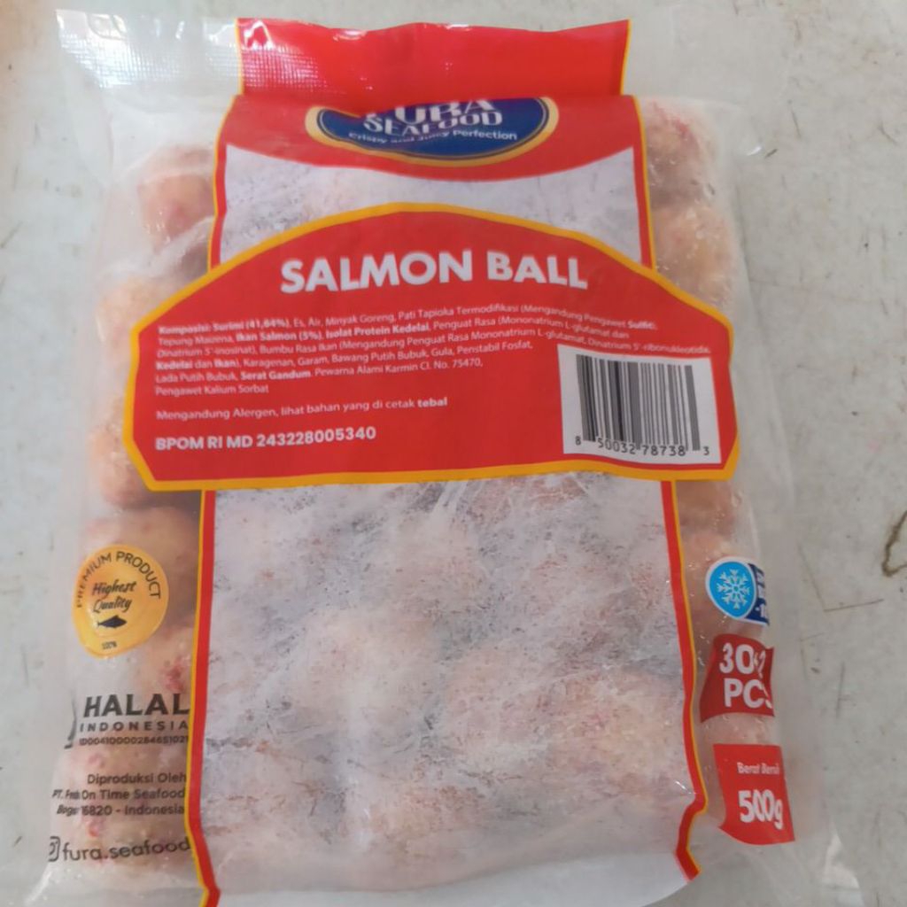 

FURA Bola Salmon Seafood 500 Gram
