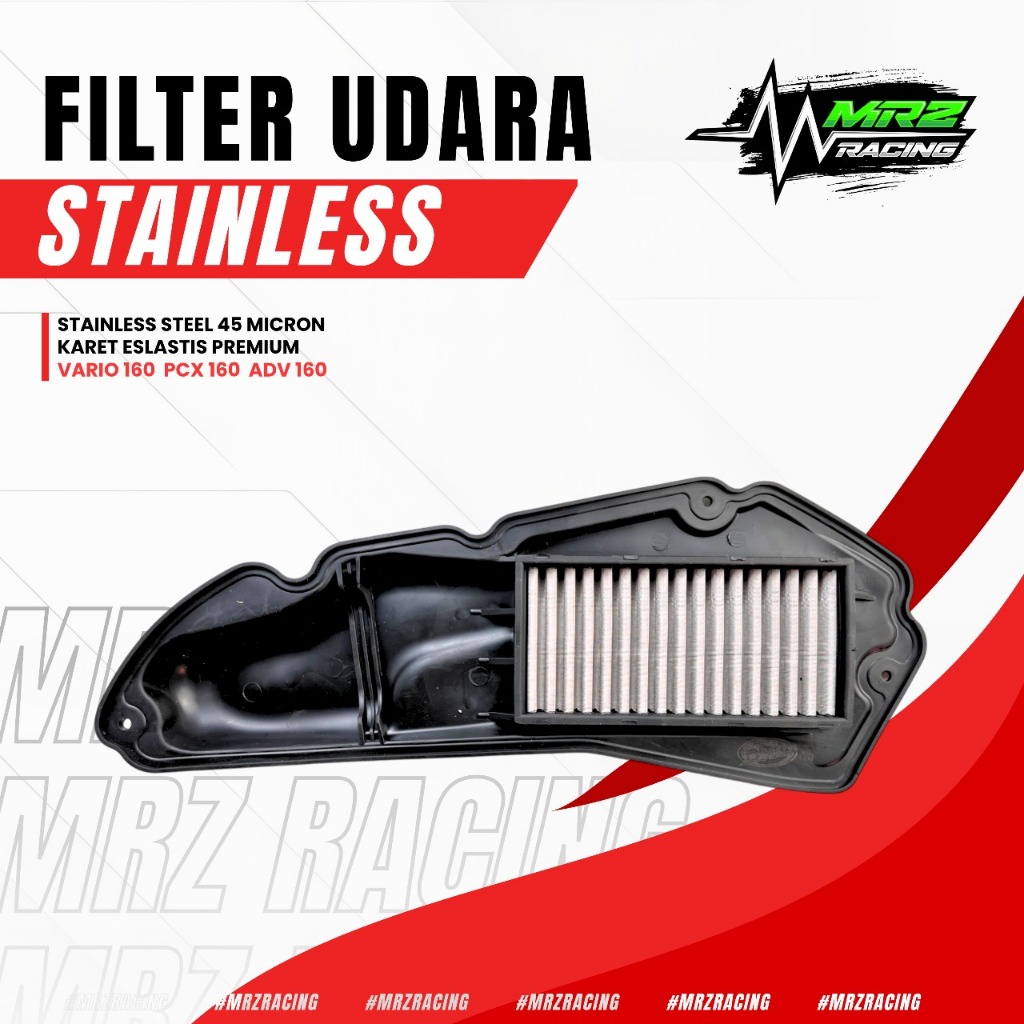 PCX 160 CC FILTER UDARA PCX 160 CC ADV 160 CC FILTER STAINLESS RACING - PCX 160