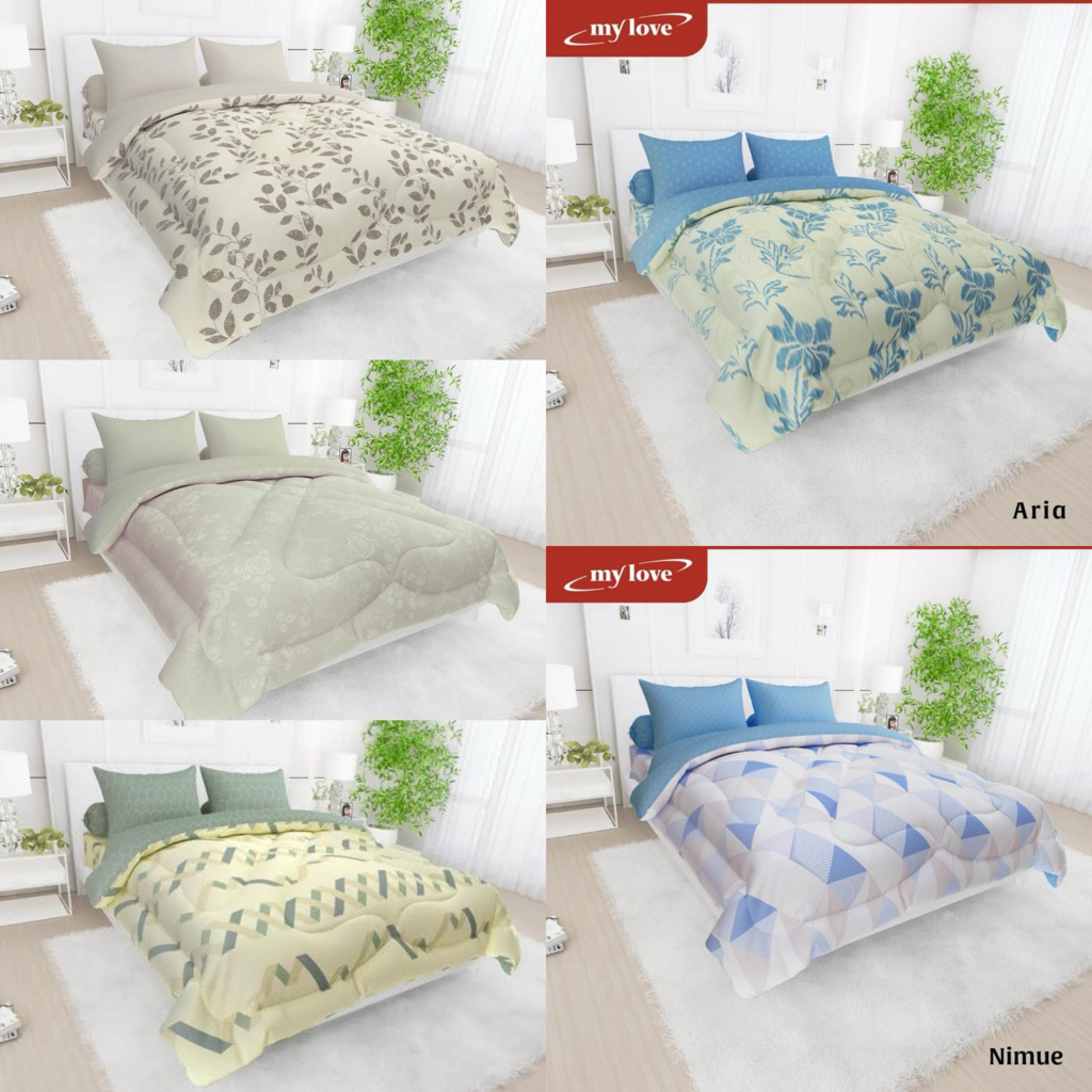 BEDCOVER MY LOVE - BEDCOVER MURAH PALEMBANG - BEDCOVER MY LOVE MURAH