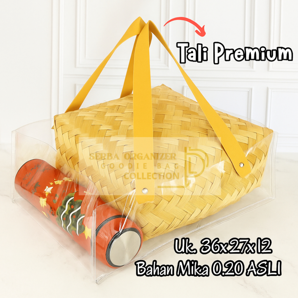 

Tas Kotak Nasi Besek Sekat BOTOL Premium TAS Dus Pudding sekat botol TAS MIKA Kotak Catering Sekat