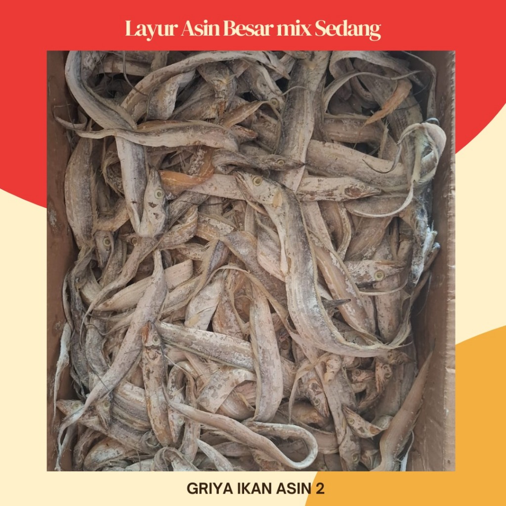 

Ikan asin layur kering / gereh layur 1kg harga termurah
