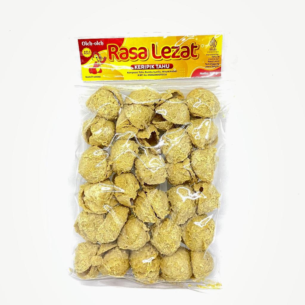 

ECA RASA Kerupuk Kulit Tahu Original - Pedas Keripik 200 gram
