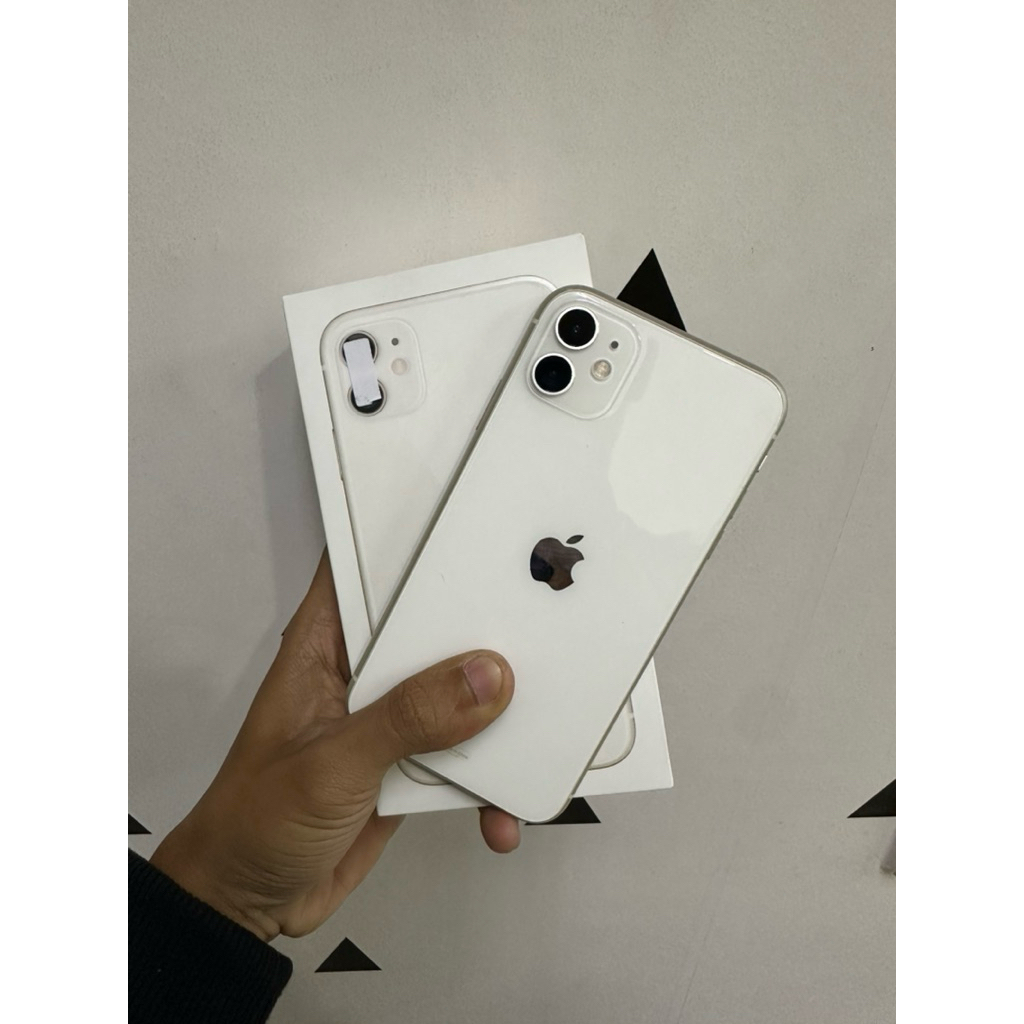 iphone 11 64 white ibox second