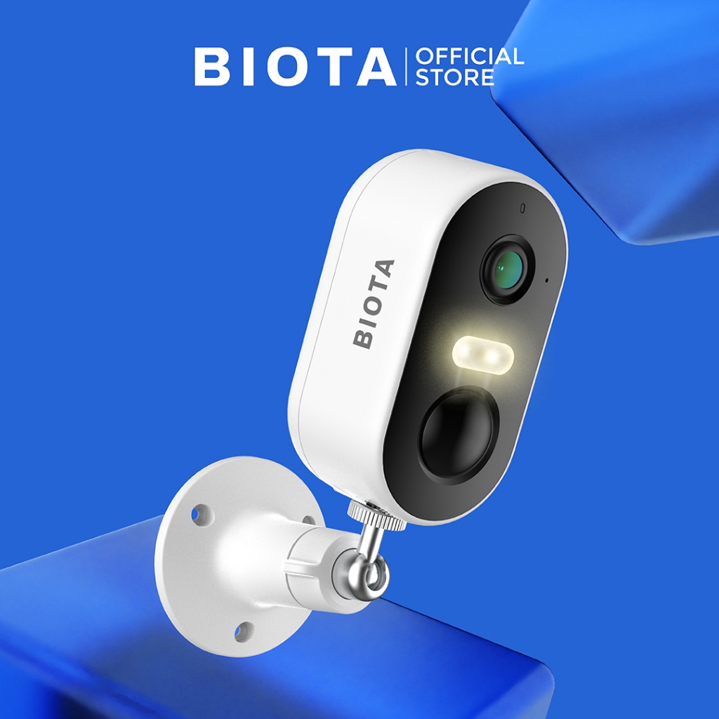 BIOTA Smart Camera Battery Fixed – CCTV Baterai Tanpa Kabel | CCTV WiFi Wireless Tanpa Listrik