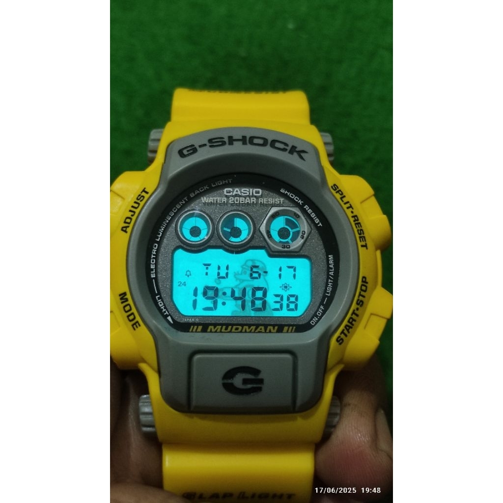 Casio Gshock Mudman DW-8400 yellow JDM