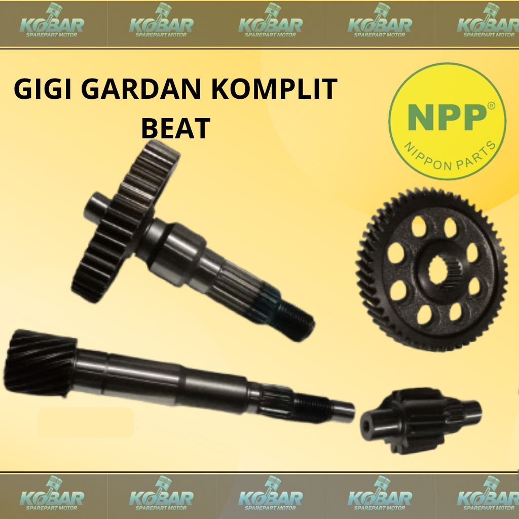 Gigi rasio komplit Gigi gardan set. Beat karbu/scoopy karbu/spacy karbu KVY