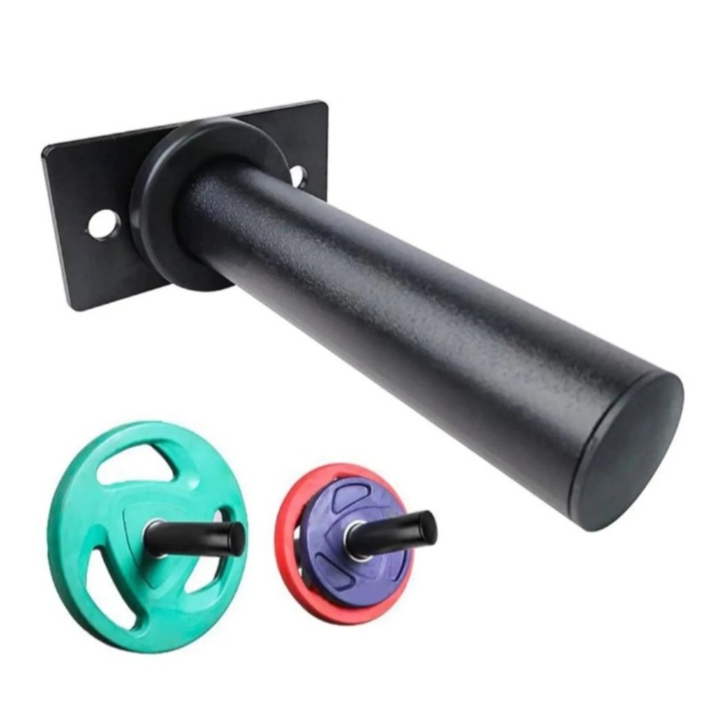 Alat Fitness Rak Barbel Dinding Gantungan Gantung Pelat Barbel