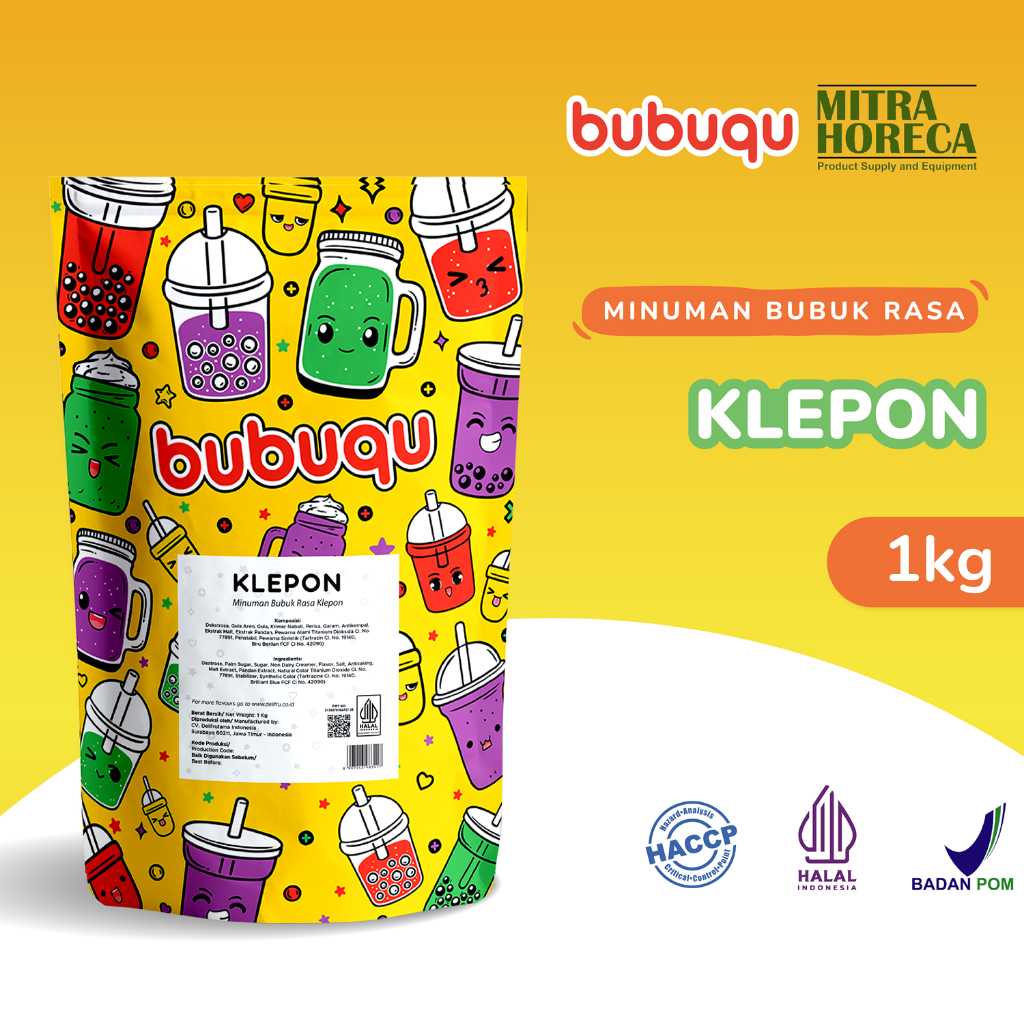 

Bubuqu Klepon Powder Drink 1 Kg - Bubuk Minuman Klepon