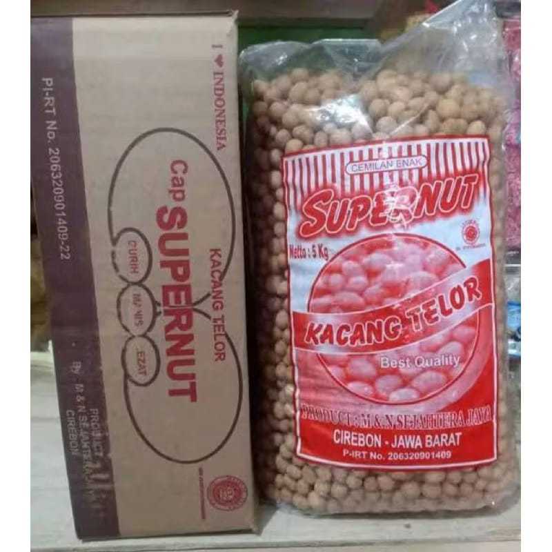 

cemilan kacang telor 1kg// kacang atom manis // kacang telor mentega