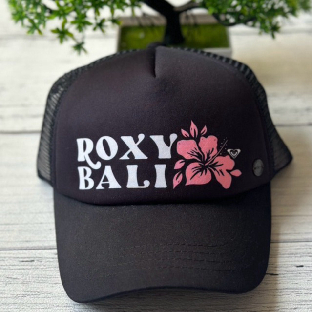 ROXY topi trucker bali hitam dewasa NEW ORIGINAL 100%