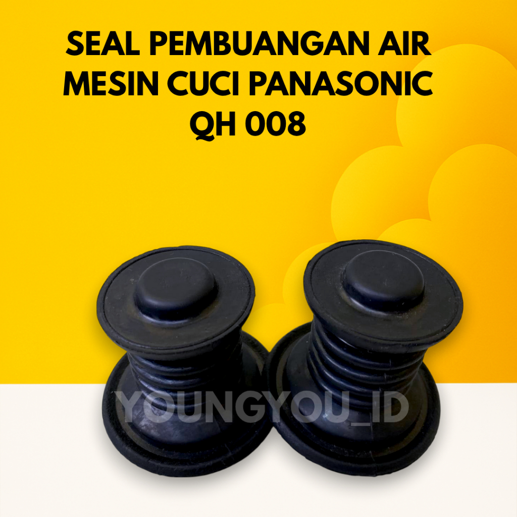 KARET SEAL PEMBUANGAN SET MESIN CUCI PANASONIC/ KLEP PEMBUANGAN MESIN CUCI PANASONIC