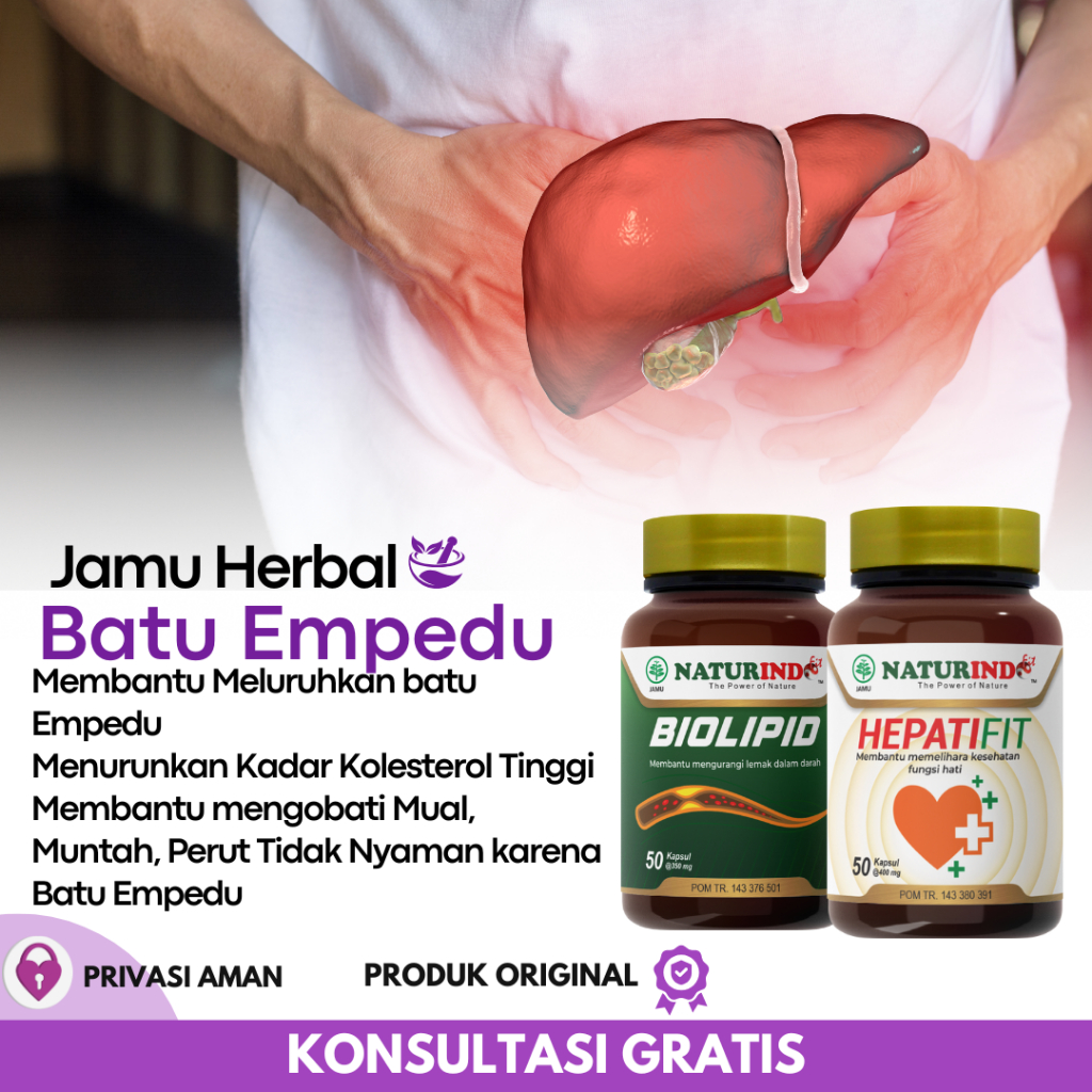 Obat Herbal Batu Empedu Penghancur Batu Empedu Paling Ampuh Tanpa Operasi Biolipid Hepatifit Naturin