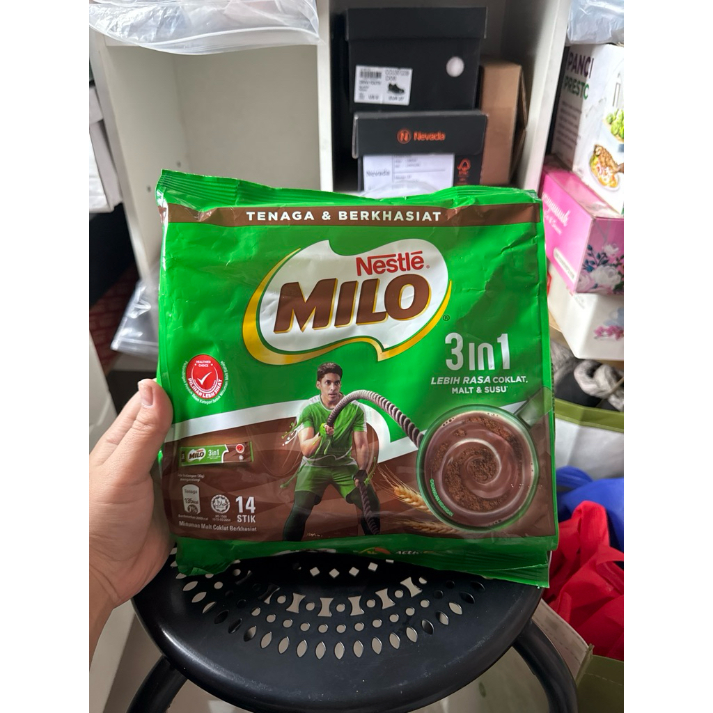 

milo 3 in 1 asli malay