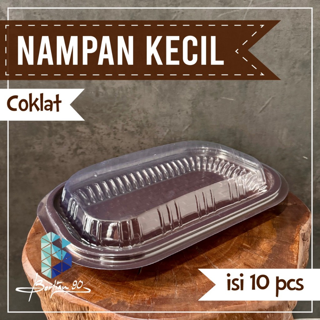 [10PCS] Mika Tray Nampan Plastik Hantaran Kue Snack / Nampan Mika Plastik