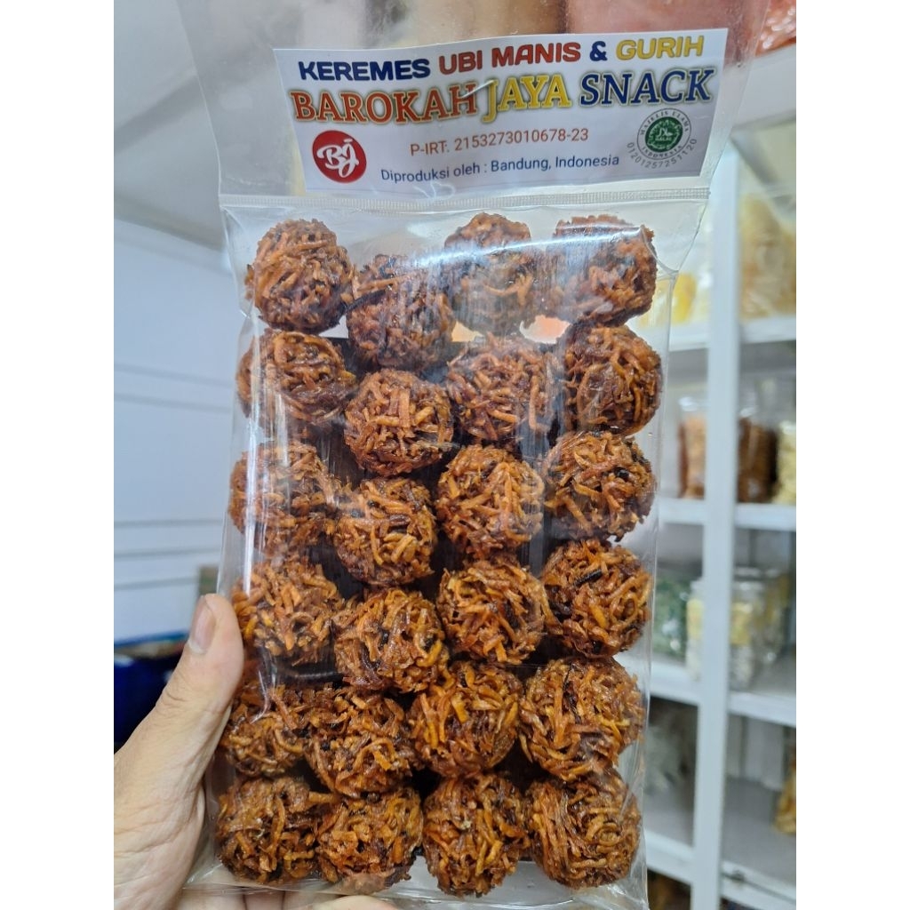 

Kremes Ubi Manis / Cemilan Grubi / Walangan Kremes 250gr