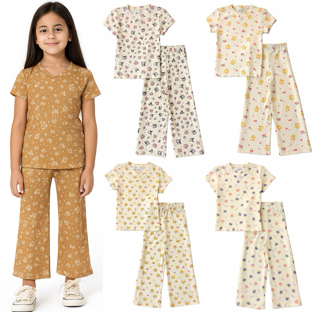 setelan anak perempuan hm