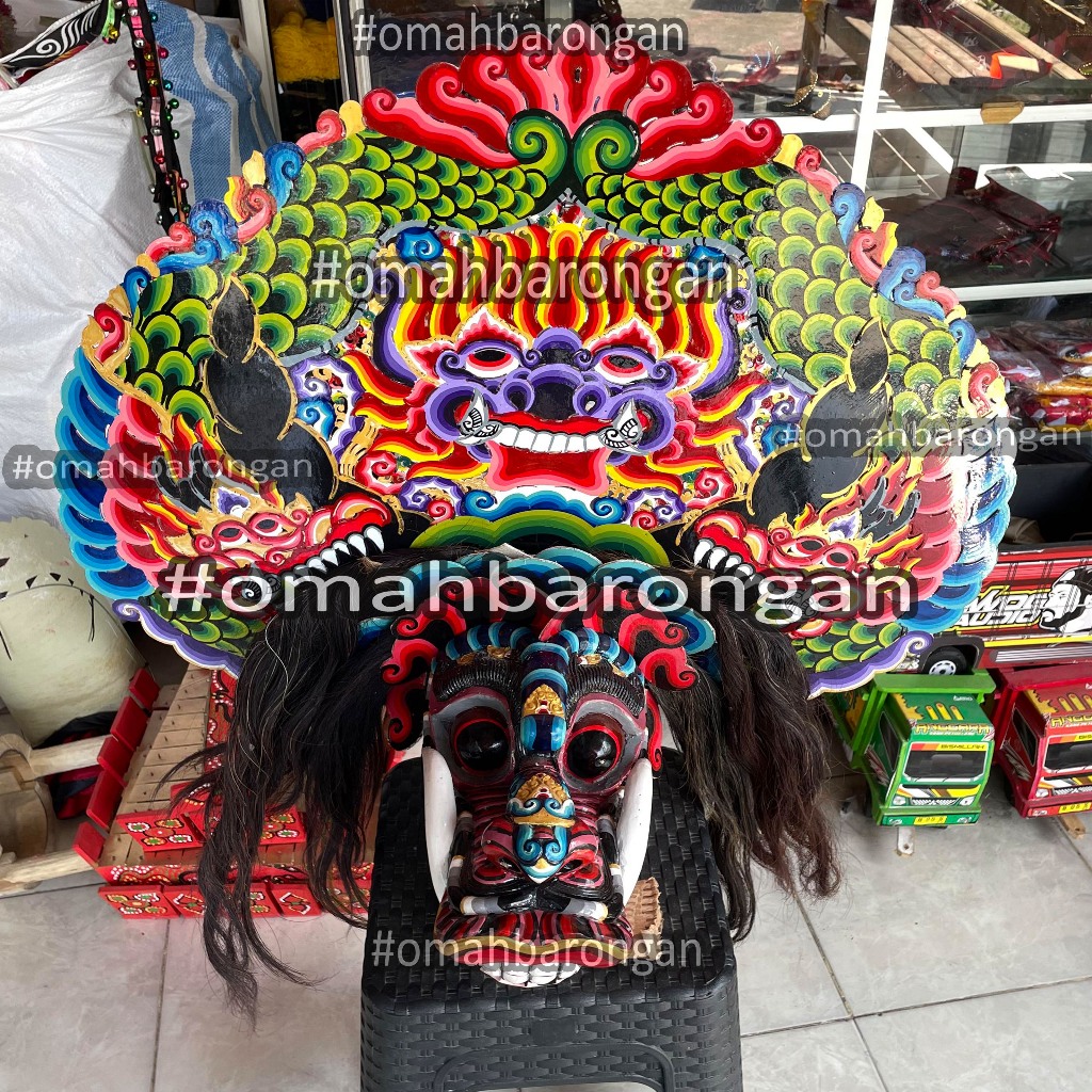 Barongan Pentas Nogo Liman Siung Gantung Ukuran 18