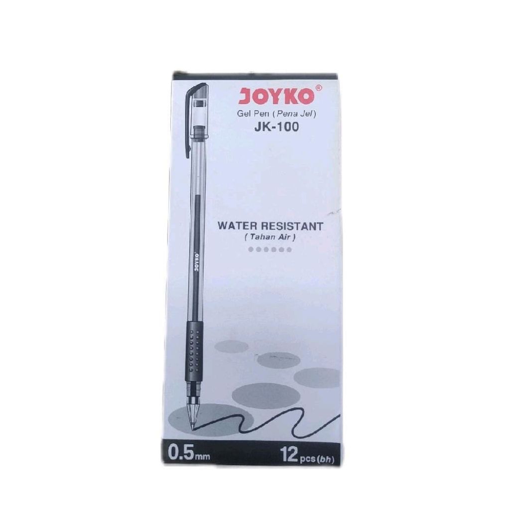 

Pulpen Joyko JK-100 warna hitam (12pcs) - Alat Tulis Kantor (ATK) - Stationery