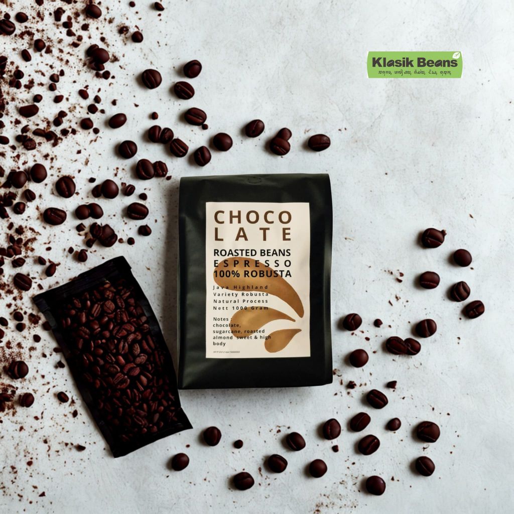

Roastedbeans Full Robusta Espresso | Chocolate | Natural Proses