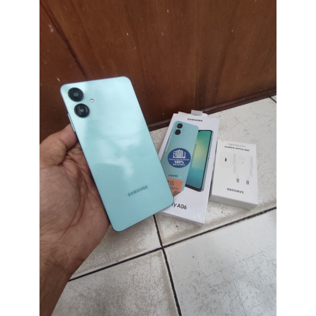 Seken Samsung A06 ram 6+6/128 open Box