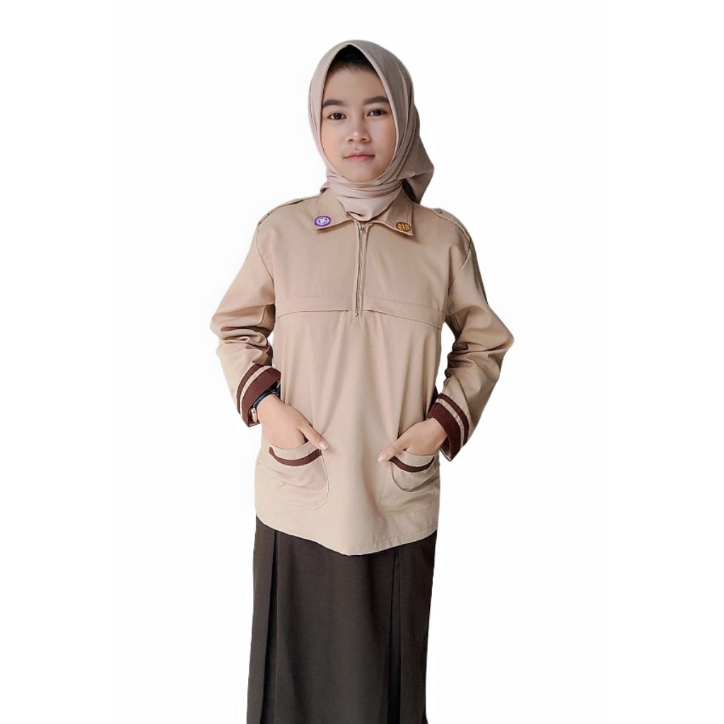 SERAGAM SIAGA SD / BAJU SIAGA COKSU / BAJU PRAMUKA SD PEREMPUAN