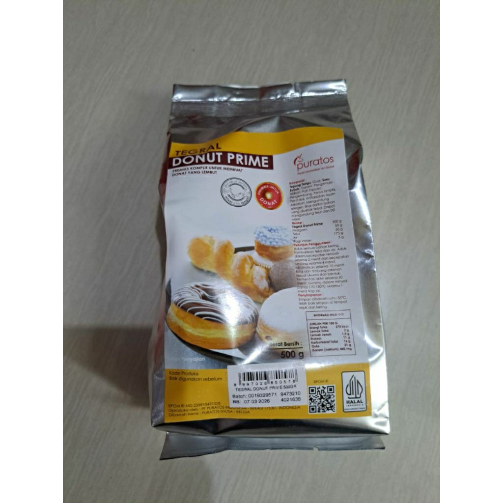

PURATOS TEGRAL DONUT PRIME 500 GRAM