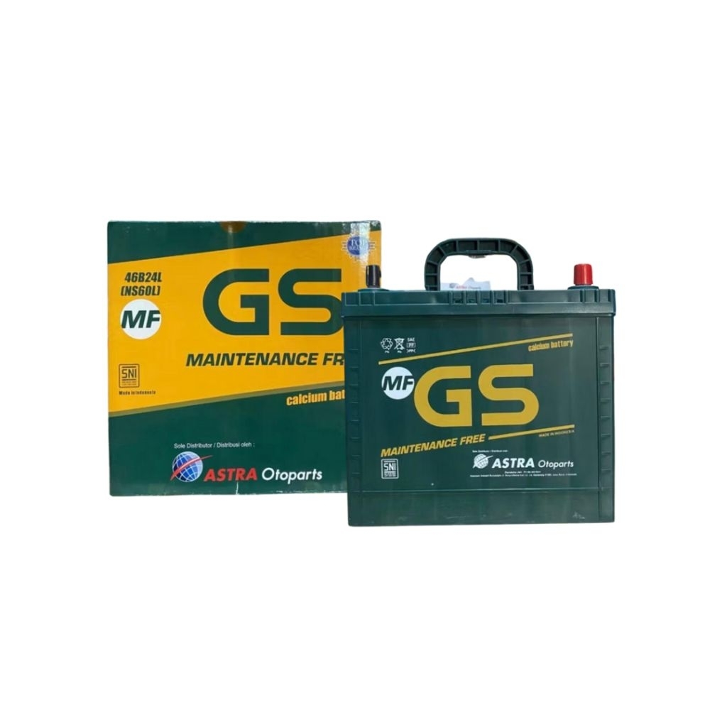 Aki Kering GS MF 46B24L NS60L 12V 45Ah