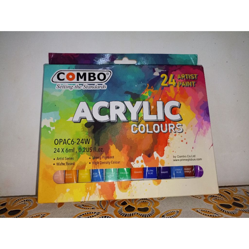 

Cat akrilik 23 warna (WAJIB BACA DESKRIPSI)