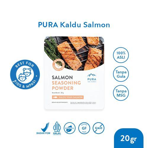 

Pura Kaldu Asli | Bumbu Kaldu Salmon (20gr) - Salmon Seasoning Powder